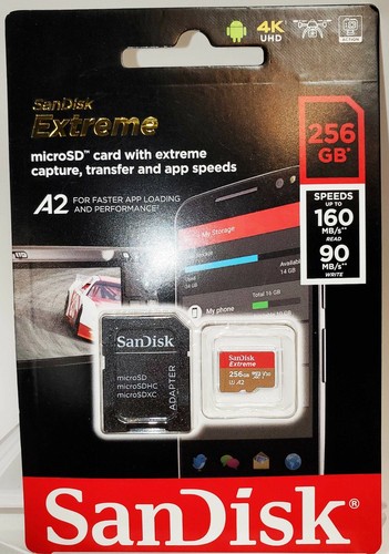 SanDisk 256GB 512GB Ultra Extreme Micro SD SDXC TF Class10 UHS-1 Memory Card - Picture 17 of 39
