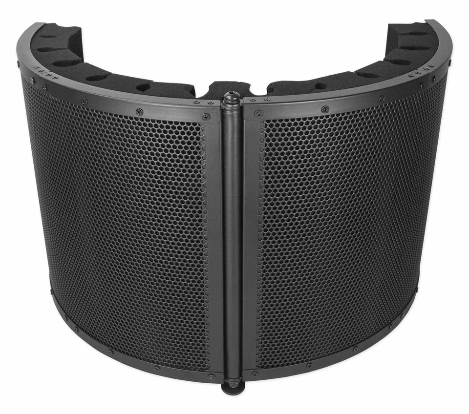 Rockville ROCKSHIELD 4 Grande Estudio Micrófono Aislamiento Escudo Cabina de Grabación Vocal Foto 4 de 4