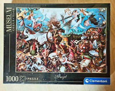Clementoni Puzzle ''The Fall of the Rebel Angels'', 1000 Teile 70cm x 50cm, neu!