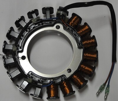 Mercury 9.9-20M_H EFI Stator (non-charging, pull start) 8M0134470 - USED EB1-3