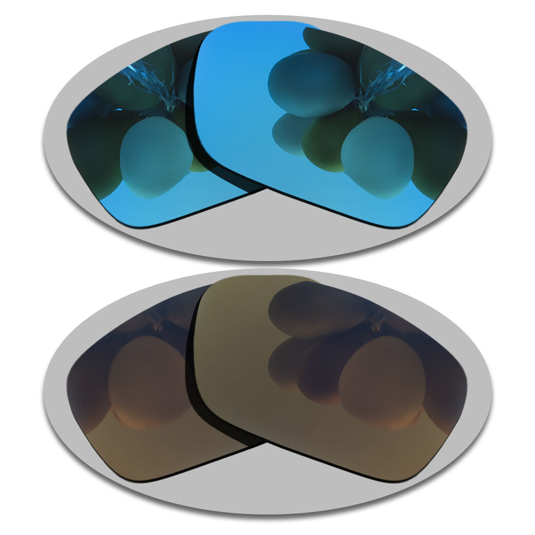 Sky Blue&Copper Replacement Lenses For-Costa Del Mar Cat Cay Polarized