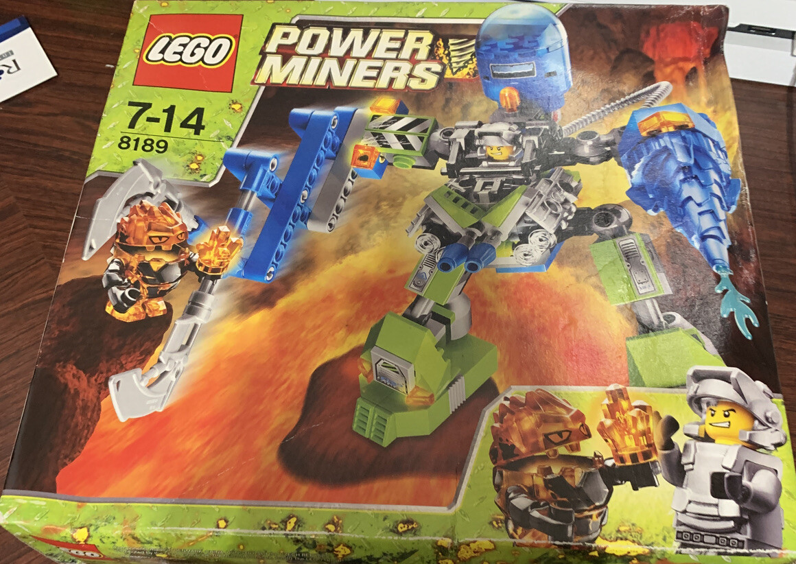 lego power miners magma mech