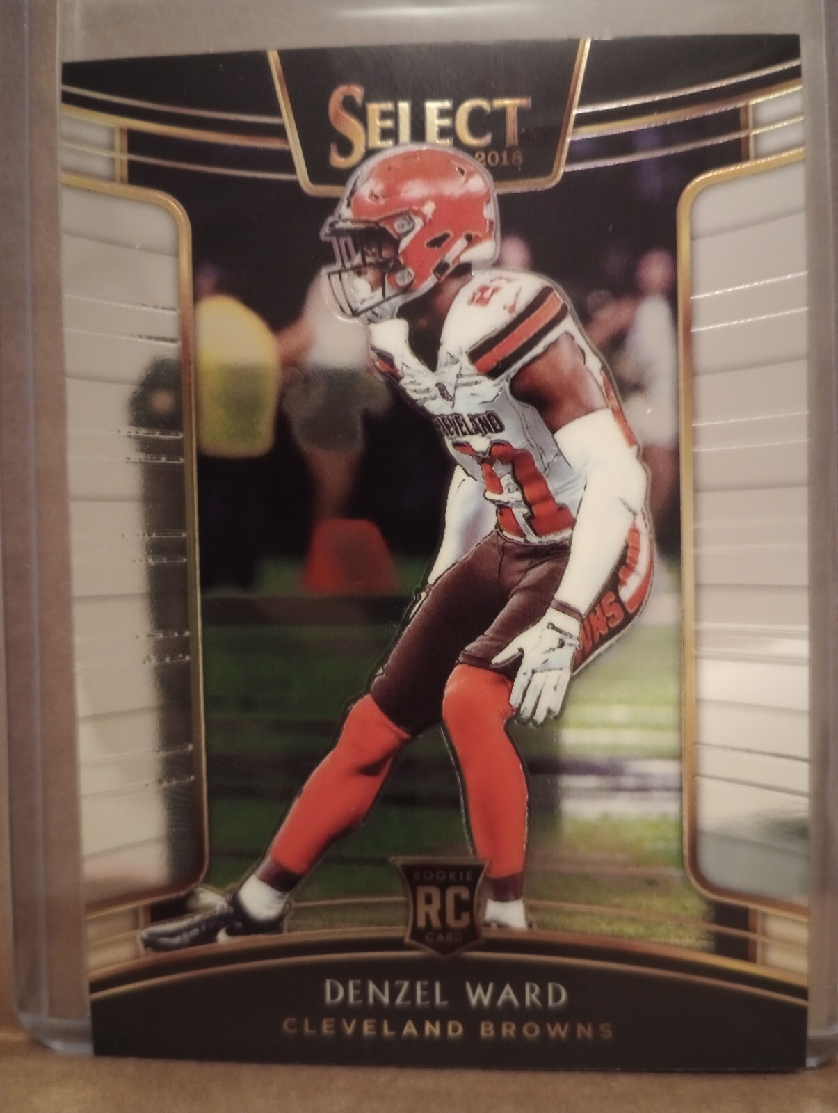 2018 Select Denzel Ward Concourse Rookie RC #31 Cleveland Browns