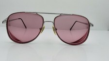 Vintage Wilshire Designs 1201 Silver Pilot Japan Sunglasses FRAMES ONLY