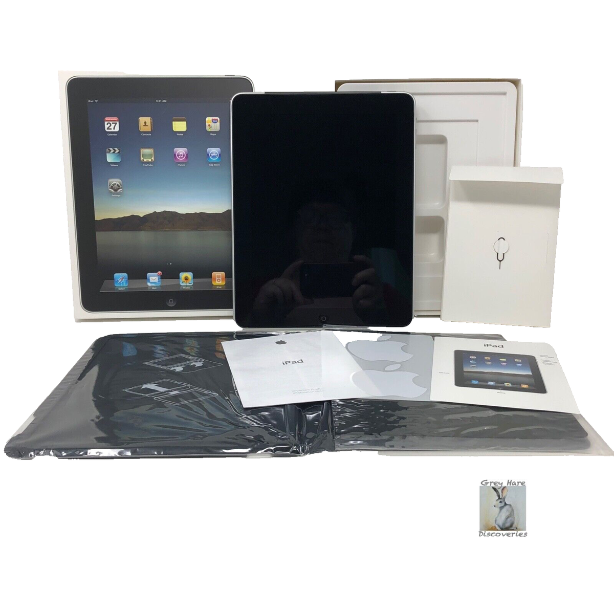 Apple iPad 32GB 1st Gen Wi-Fi/3G/GPS #A1337 w/Original Box *Non 
