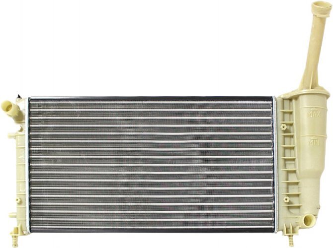 Radiateur de refroidissement en aluminium anti surchauffe pour Fiat Idea et Lancia Ypsilon