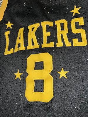 Nike NBA Los Angeles Lakers Jersey #8 Kobe Bryant Gold Star Youth