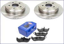 BREMSSCHEIBEN + BREMSKLÖTZE HINTEN FÜR JEEP GRAND CHEROKEE 2005 - 2010
