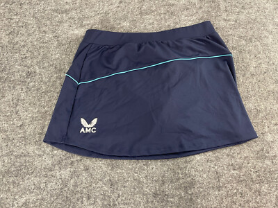 Castore AMC  Skirt Womens  Medium Tennis Sport Blue Gym NEW Stretch Mini N327