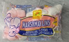 De la Rosa Strawberry and Vanilla Marshmallows 12 oz bag 2 bags