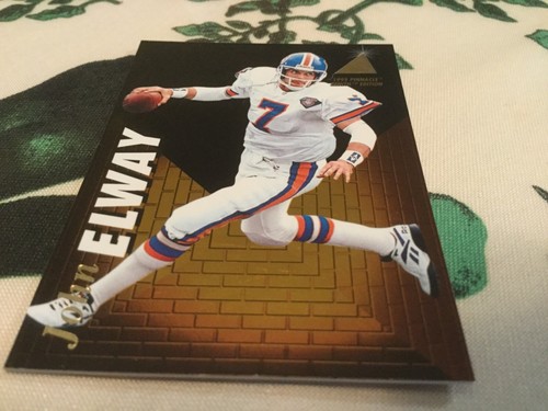 1995 ZENITH JOHN ELWAY Football Card BRONCOS HOF 14 EBay