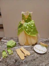 American Girl Disney Princess Tiana Complete Meet Outfit - New! No Doll 