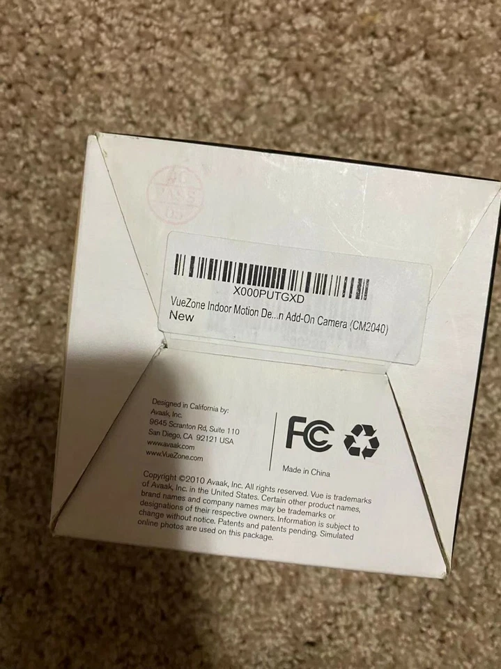 VueZone CM2040 Indoor Motion Detection Add-On Camera - Image 3 of 4