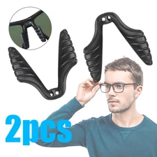 1 Pair Anti-slip Silicone Stick On Nose Pads For Eyeglasses Sunglasses Glasses
