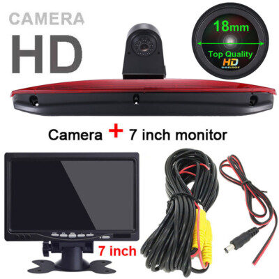 Reverse Camera+7'' Monitor For Mercedes Benz Vito Mixto W447 W639 Wing Doors Vans