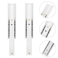 2 Pcs Slide Rail Drawer Miniature Slides Dresser Track Replacement