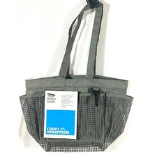 Room Essentials Mesh Shower Caddy Home Bathroom Organize Gray 9 in x 8 in x 6 in