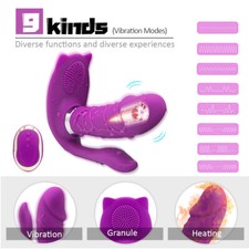 2025 Powerful Heating Wearable Massager Wireless Remote Control Massage for Her