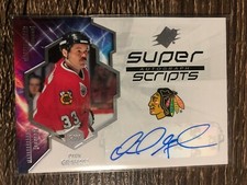 DIRK GRAHAM 2019-20 UD SPx Super Scripts Autograph SS-DG