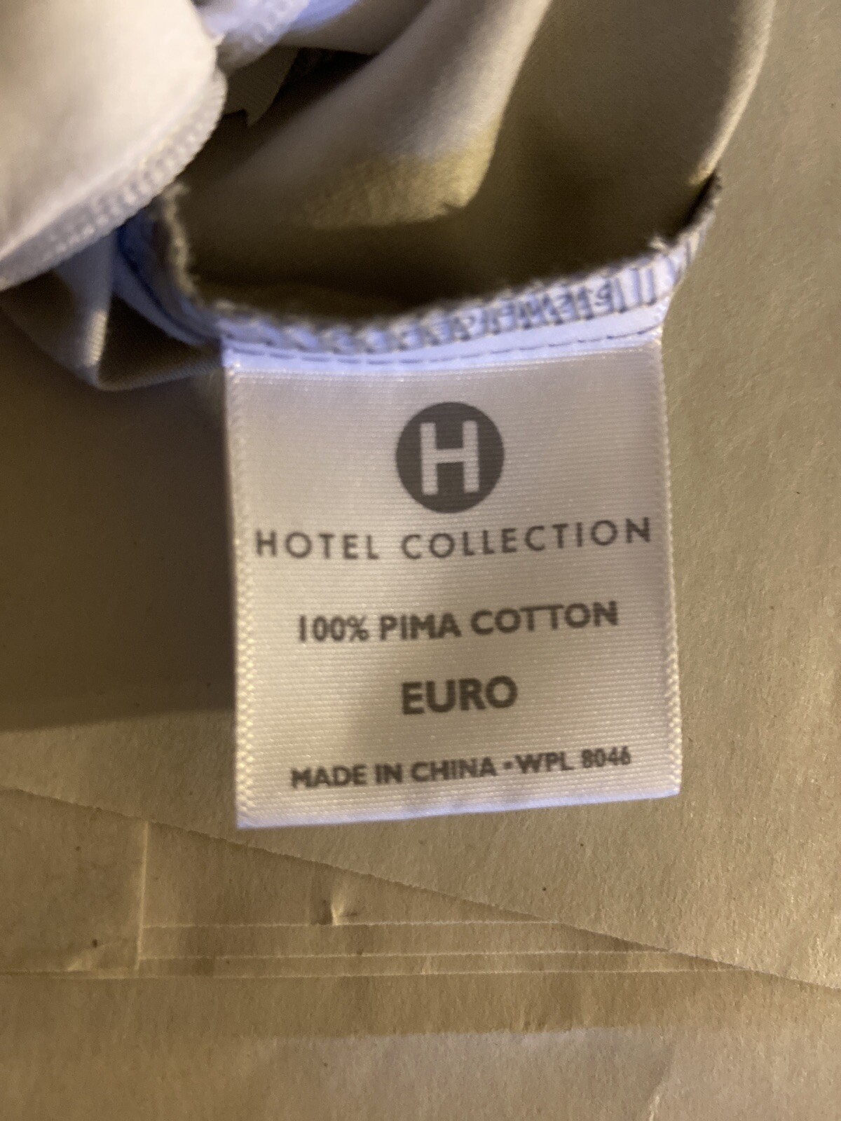 Hotel Collection Set Of 2  Pima Cotton Euro Shams 