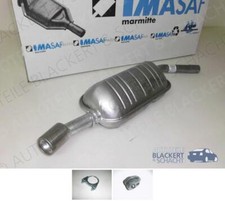 IMASAF ESD Auspuff Endtopf für Renault CLIO I 1.8/1.8 16V/1.8 Rsi/Williams +Zub.