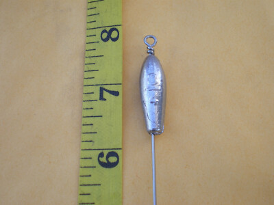 10 PCS. NO SNAG BOTTOM BOUNCER/TROLLING SINKER 3/4 OZ. S. STEEL WIRE .045 X 8''