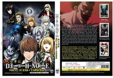 Death Note (VOL.1 - 37 End + 2 Special) ~ All Region ~ Inglese doppiato ~ DVD ~