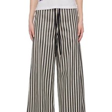 NEW MCQ Alexander MCQueen Striped Super Kick Flare Pant Size 42