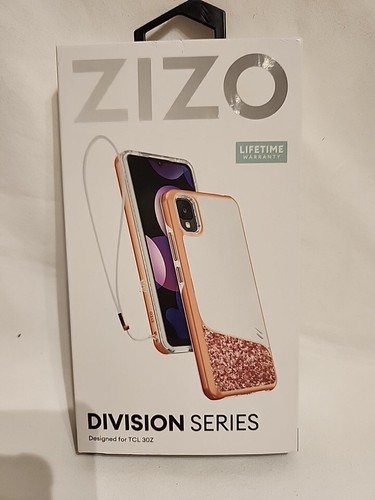 Designed for TCL 30Z Phone Case ZIZO Division Series Rose Gold Protective Cover - Picture 3 of 22