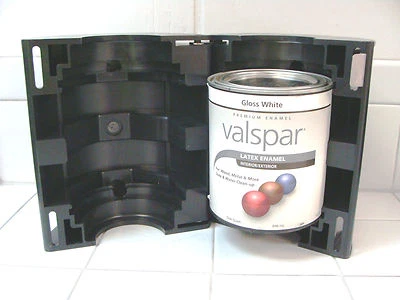 BEST DEAL PAINT EQUIPMENT QUART PAINT ADAPTER FOR USE WITH ALL VORTEX PAINT MIXERS *MADE IN USA*