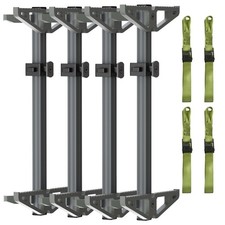 Aluminum Hunting Climbing Sticks, Non-Slip Tree Step, 4 Pack