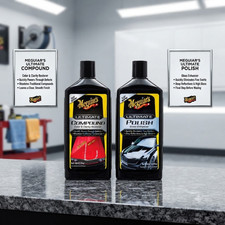 Meguiars Ultimate Compound Polish Kit Paint Restorer Bundle