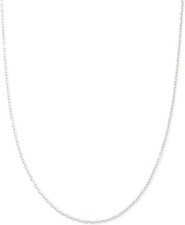 Versatile 2MM Stainless Steel Necklace - Perfect for Pendants - 16-30 Inch Sizes
