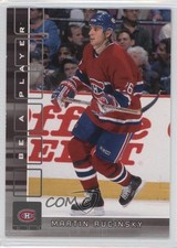 2001-02 ITG Be A Player Memorabilia Martin Rucinsky #248 0q3