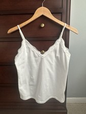 Lace Trim Cami Tank Top Medium Brand New w/ Tag