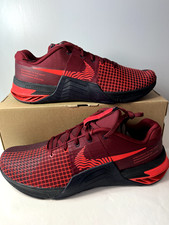 MENS NIKE METCON 8 TRAINERS UK SIZE 11.5 EUR 47 RED TRAINING DO9328-600