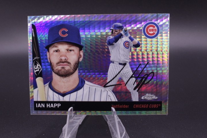 2025 Topps Chrome Platinum Prism Refractor #80 Ian Happ - Chicago Cubs