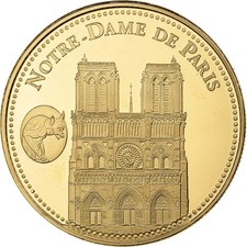 [#136109] France, Medal, Cathédrale Notre-Dame de Paris, Utrecht, Copper-Nickel 