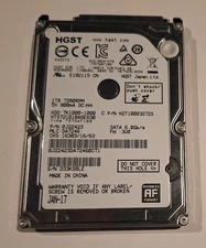 HGST 1TB 2.5 SATA 7200RPM 32MB  Internal Hard Drive  HDD HTS721010A9E630