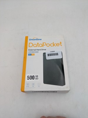 UnionSine HD2510 Datapocket External Hard Drive 512GB USB 3.0 / USB 2.0