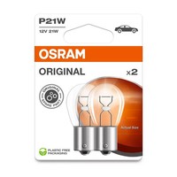 2X P21W 12V 21W Ba15S Doppelpack Blister Original Osram Autolampe GlüHbirne