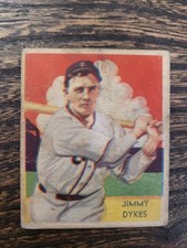 1935 DIAMOND STARS JIMMY DYKES 42 VG BASEBALL CHICAGO WHITE SOX