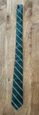 Brooks Brother Fleece Boys Necktie Green Rep Stripe