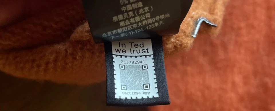 TED BAKER LONDON Knit Sweater  Sz 3(small-medium) - Image 4 of 4