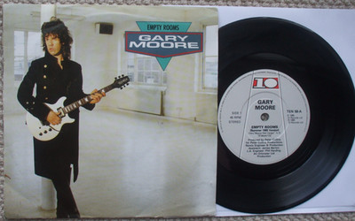 Gary Moore ( Thin Lizzy) - Empty Rooms / Out Of My System - EX- 45 + PS