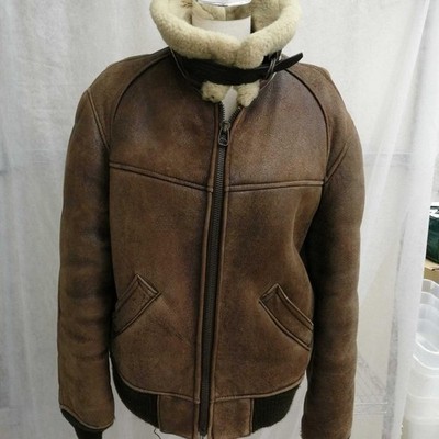 AVIREX AC-17755 Brown Flight Jacket B-6