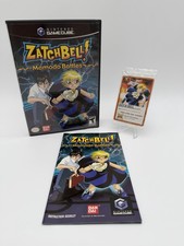 Zatch Bell Mamodo Battles Gamecube with Registration Card & Manual No Game