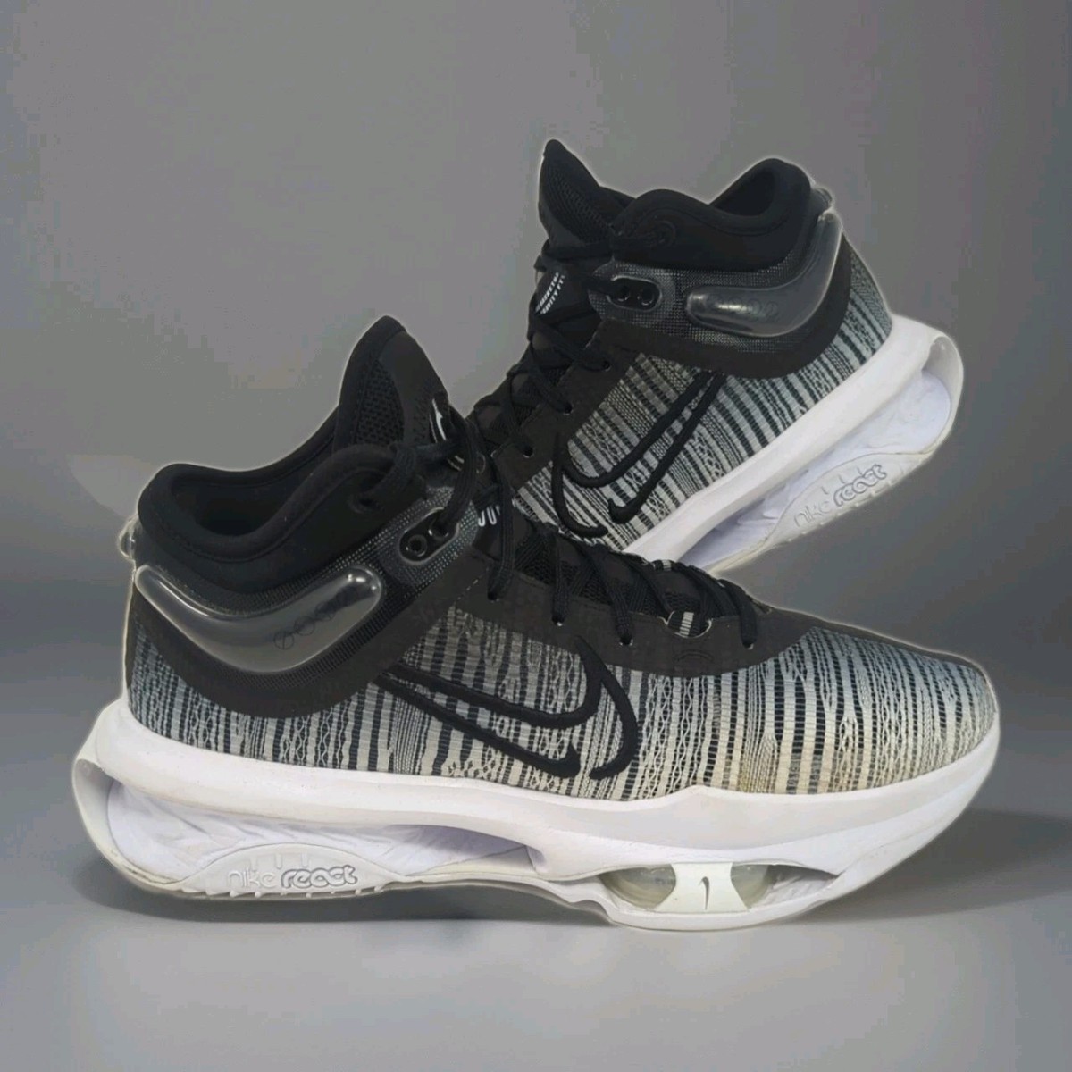 Nike Air Zoom GT Jump 2 White Black DJ9431 Basketball Shoes Men