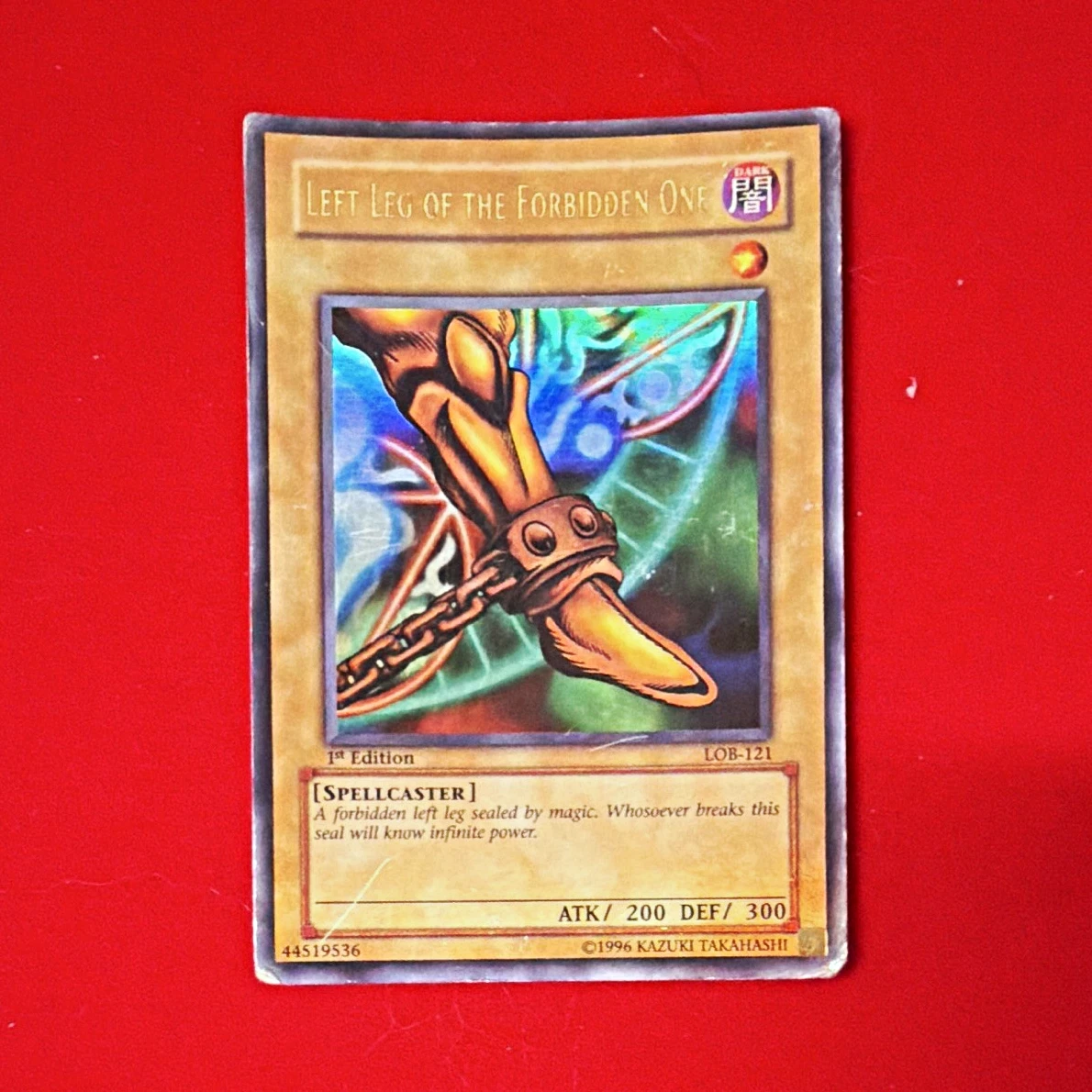 Left Leg of the Forbidden One LOB-EN121 Legend of Blue Eyes White