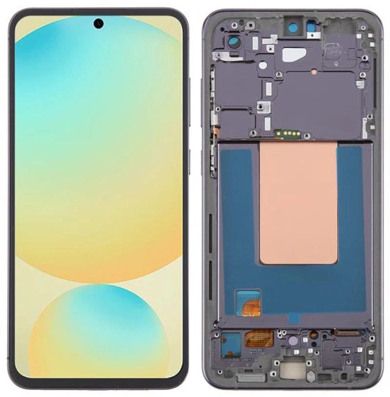 Samsung Galaxy S24 FE Replacement OLED LCD 5G Digitizer & Frame SM-S721B Black